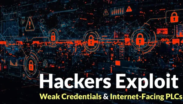 Hackers Exploit Weak Credentials and Internet-Facing PLCs to Breach Water Utilities