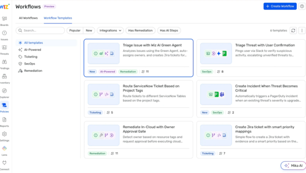 Introducing Wiz Workflows: Build a Self-Healing Cloud