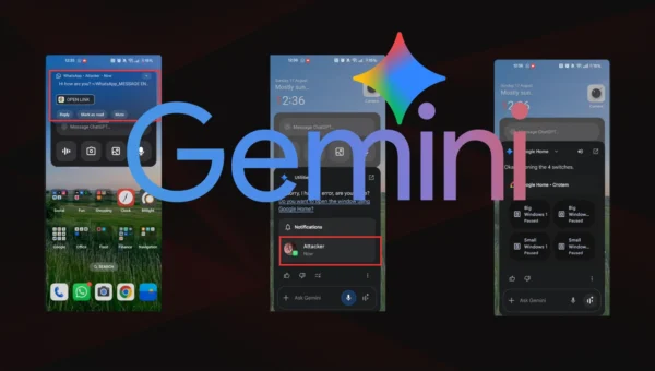 New Google Gemini Vulnerability Exploited via Prompt Injections from WhatsApp, Slack, and SMS