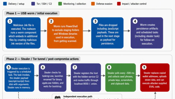 Tor-Based Clipper Malware Targets Wallet Seed Phrases