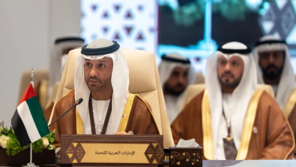 Mohamed Hamad Al Kuwaiti, head of the UAE Cyber Security Council, at a cyber security meeting held in Riyadh last September