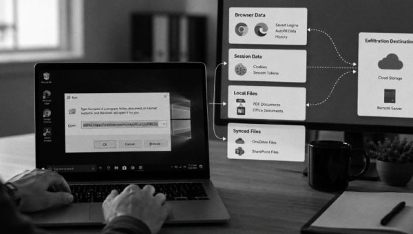 ACR Stealer Uses ClickFix Lures to Steal Browser Tokens and Microsoft 365 Files