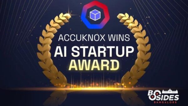 AccuKnox Wins Best AI Startup Award for Enterprise Agentic AI Security at BSides Bangalore
