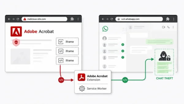 Adobe Acrobat Extension Flaw Lets Attackers Steal WhatsApp Chats From 329 Million Users