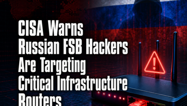 CISA Warns Russian FSB Hackers Are Targeting Critical Infrastructure Routers