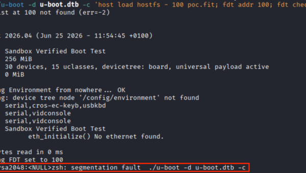Critical U-Boot Bugs Undermine Secure Boot on Millions of Devices