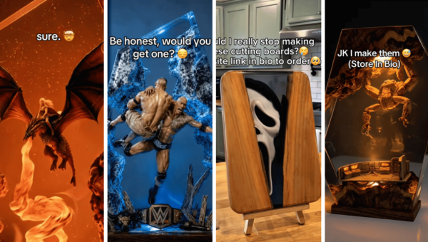 Don't get fooled by TikTok resin art scams