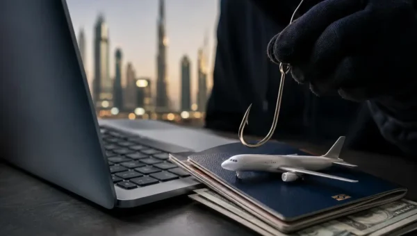 Dubai Police fraudulent visa ads