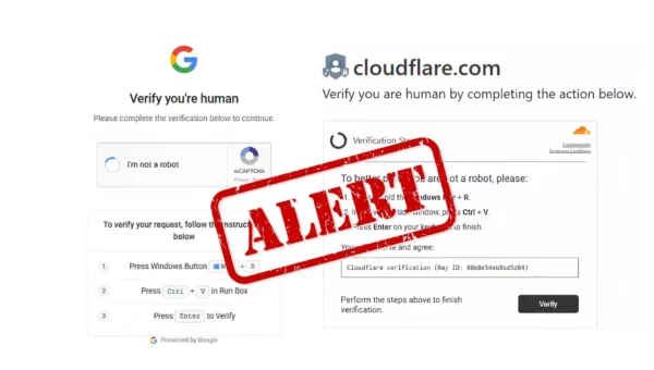 Fake Google and Cloudflare Verification Pages Spread StealC, HijackLoader, and NetSupport Malware