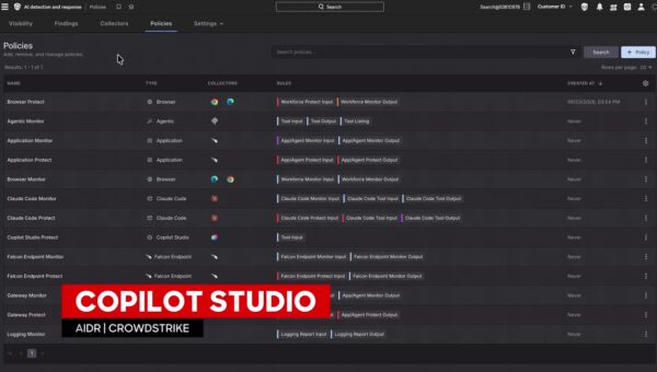 Falcon AIDR Now Protects Copilot Studio Agents and Claude Code