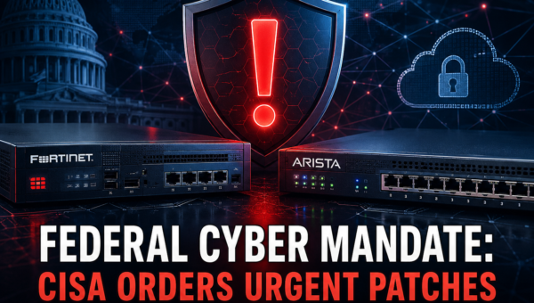 Federal Cyber Mandate: CISA Orders Urgent Patches for Fortinet and Arista Flaws