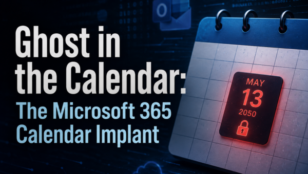 Ghost in the Calendar: The Microsoft 365 Calendar Implant