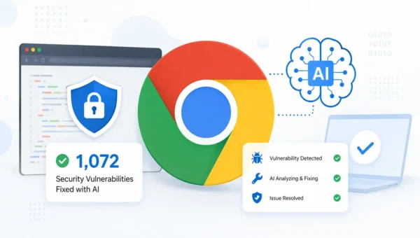 Google Uses AI to Fix 1,072 Chrome Security Vulnerabilities