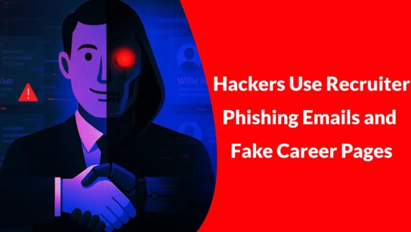 Hackers Use Recruiter Phishing Emails and Fake Career Pages to Harvest Gmail Logins