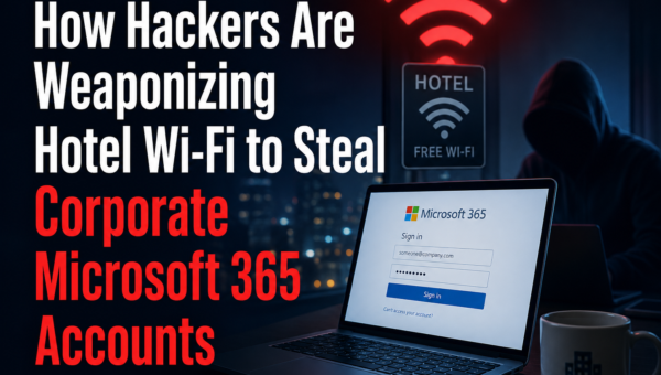 How Hackers Are Weaponizing Hotel Wi-Fi to Steal Corporate Microsoft 365 Accounts