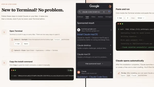 MacSync Stealer Hijacks macOS via Fake Claude Code Google Ads