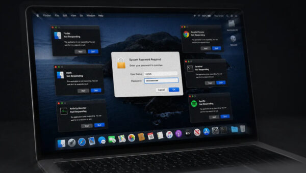 New ClickLock macOS Stealer Kills Apps Every 210ms Until Victims Type Their Password
