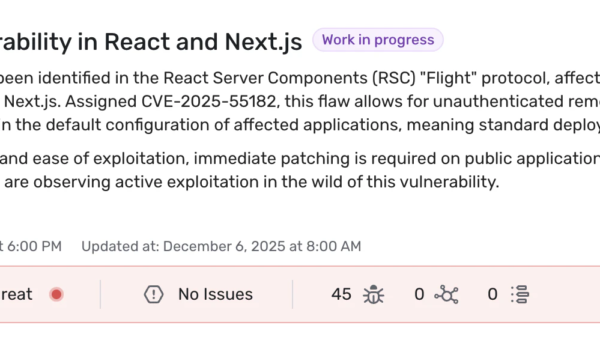 React2Shell (CVE-2025-55182): Critical React Vulnerability