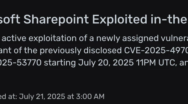 SharePoint Vulnerabilities (CVE-2025-53770 & CVE-2025-53771): Everything You Need to Know