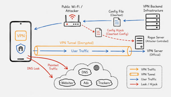 Study of 281 Free Android VPN Apps Finds Traffic Leaks, Unencrypted Data, and Tracking