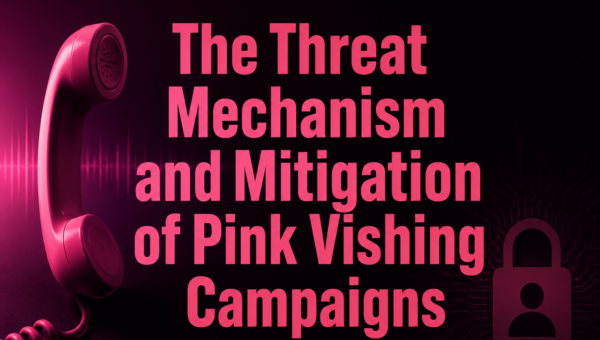 The Threat Mechanism and Mitigation of Pink Vishing Campaigns