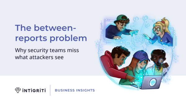 The between-reports problem: why security teams miss what attackers see