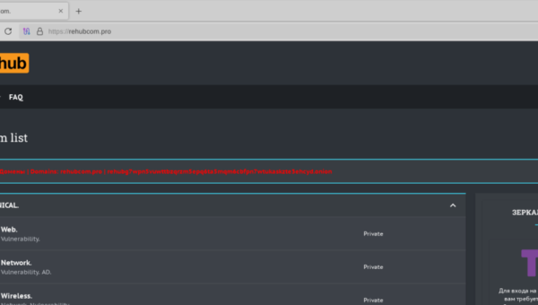 Understanding Illicit Ecosystems: Inside Rehub’s Rise as a Primary Ransomware Marketplace
