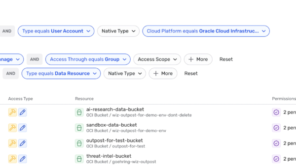 Wiz Adds OCI IAM to Unified Cloud Identity Graph