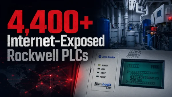 4,400+ Internet-Exposed Rockwell PLCs Expose Water Systems to Cyberattacks