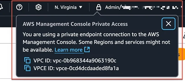 AWS Console Private Access.webp