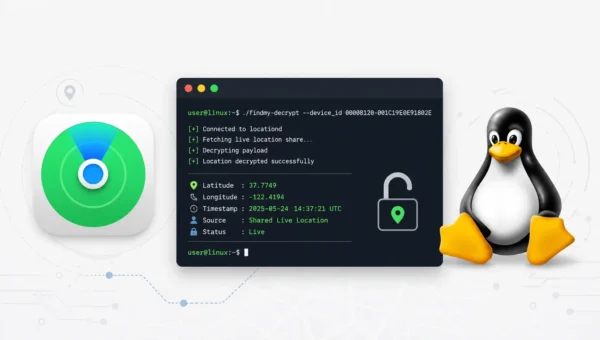 Apple's Private Find My People Reverse-Engineered to Decrypt Live Shared Locations on Linux
