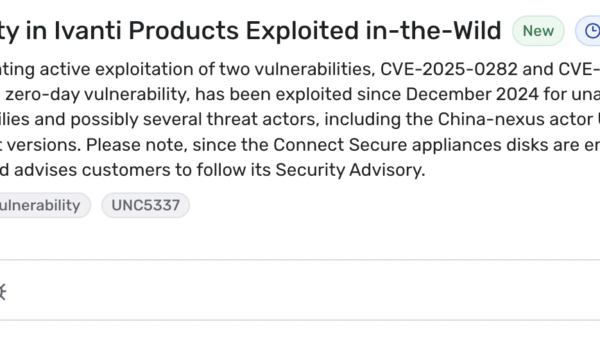 CVE-2025-0282 and CVE-2025-0283: Ivanti 0days in the Wild