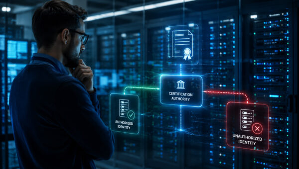 Certification authority header