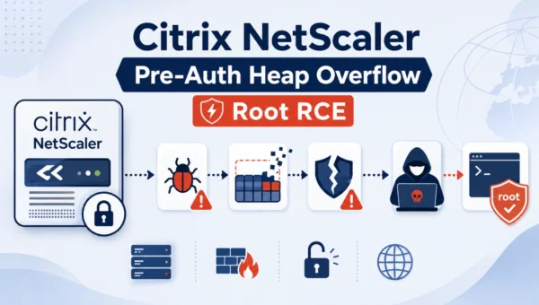 Citrix NetScaler Heap Overflow Flaw Lets Remote Attackers Execute Code as Root