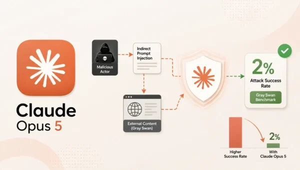 Claude Opus 5 Most Resistant to Indirect Prompt Injection Attacks, With Just 2% Success Rate