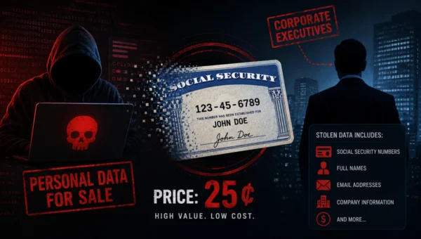 Cybercriminals Are Selling Corporate Executives' Social Security Numbers for Just 25 Cents