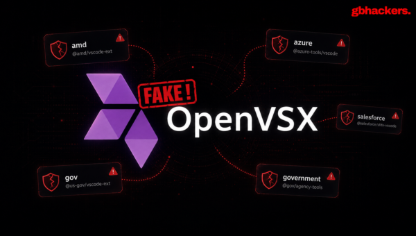 Fake Open VSX Extensions Hijack AMD, Azure, Salesforce and Government Namespaces