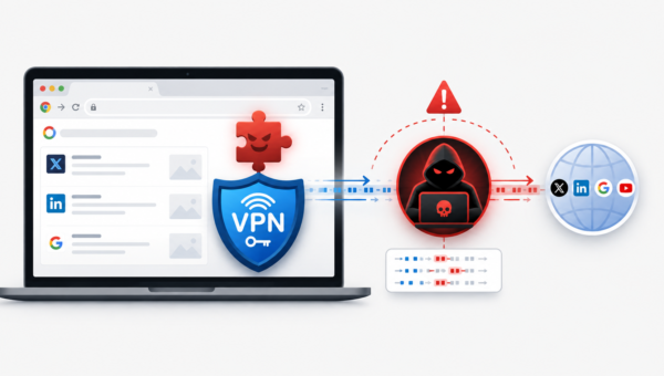 Fake VPN Extensions Put Operators in Adversary-in-the-Middle Position Over Chrome Traffic