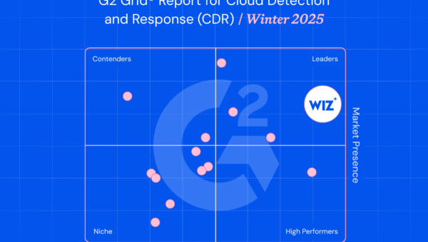 G2: Wiz Named #1 Cloud Detection and Response (CDR) Solution