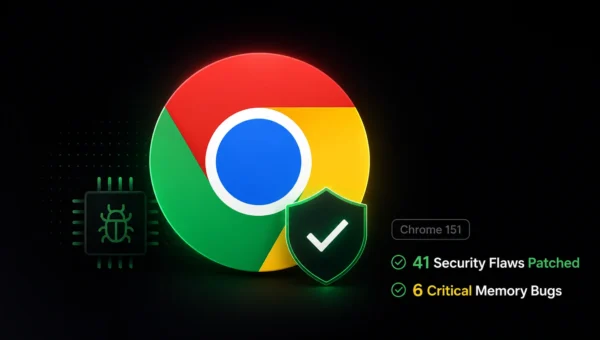 Google Chrome 151 Fixes 41 Security Flaws, Including 6 Critical Memory Bugs