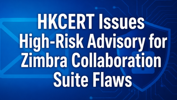 HKCERT Issues High-Risk Advisory for Zimbra Collaboration Suite Flaws