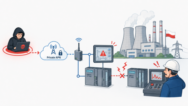 Hackers Pivot Through Private APN to Sabotage Siemens PLCs at Polish Power Plant