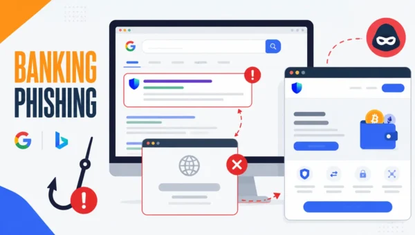 Hackers Poison Google and Bing Results to Deliver Cloaked Banking Phishing Pages