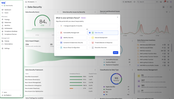 Introducing Wiz Lens: Role-based views for every security team