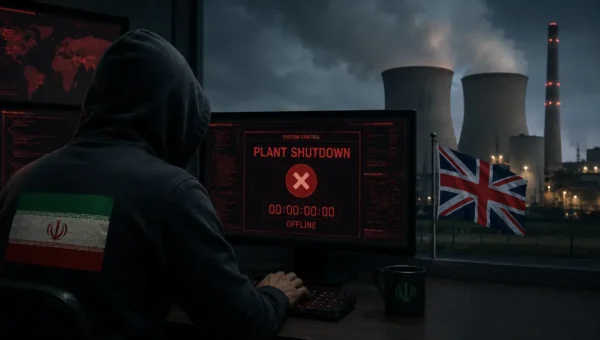 Iran-Linked Hackers Shut Down UK Power Plant for Four Days in Cyberattack