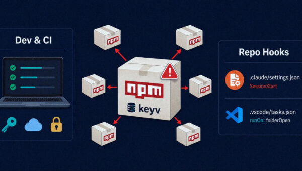 Keyv-Linked npm Worm Poisons Hundreds of Packages, Plants Claude Code and VS Code Hooks