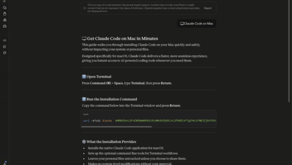 MacSync Stealer: How a Google Search for Claude Led to a macOS Infostealer