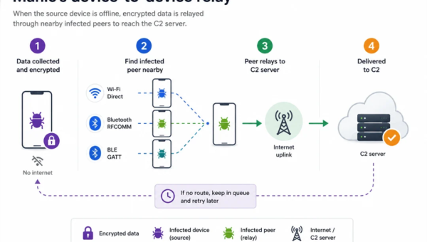 Manic: The Android Malware That Exfiltrates Data Even When the Phone Is Offline