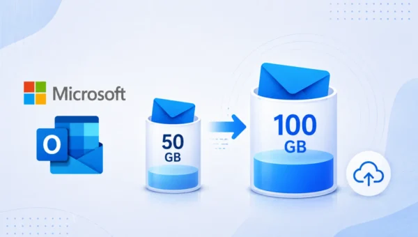 Microsoft Expands Mailbox Storage From 50 GB to 100 GB for Users